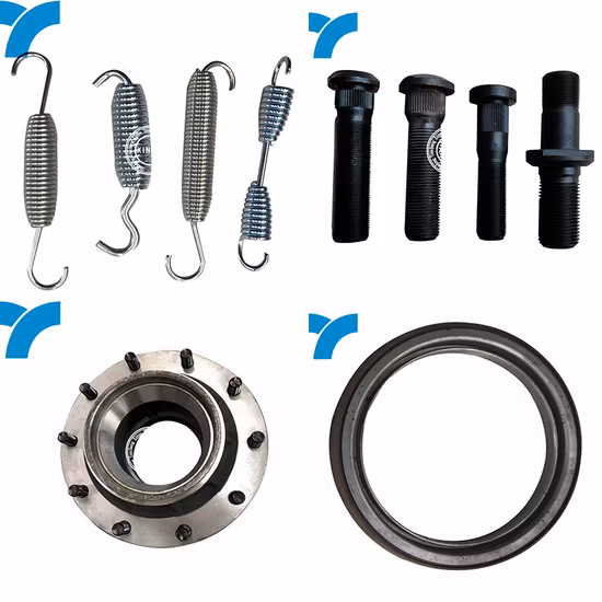 Pinza de freno de remolque pesado, resorte de zapata de retorno, resorte de zapata de freno, resorte de ajuste de holgura para pieza de eje de remolque tipo BPW