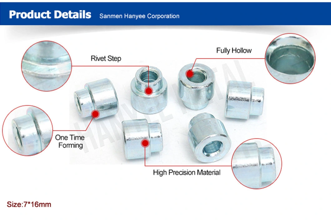 High Quantity Oil Removed Delivery 15-30days Customized Rivet for Machinery by Hanyee Metal