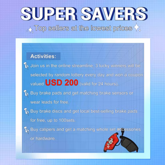 D1345 Pastillas de freno de cerámica de alta calidad al por mayor para Nissan Mazda Mitsubishi